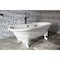 Aqua Eden Clawfoot Bathtubs, 71.63 L, 31.5 W, White, Cast Iron VCTDE7232NLW - alternate 6